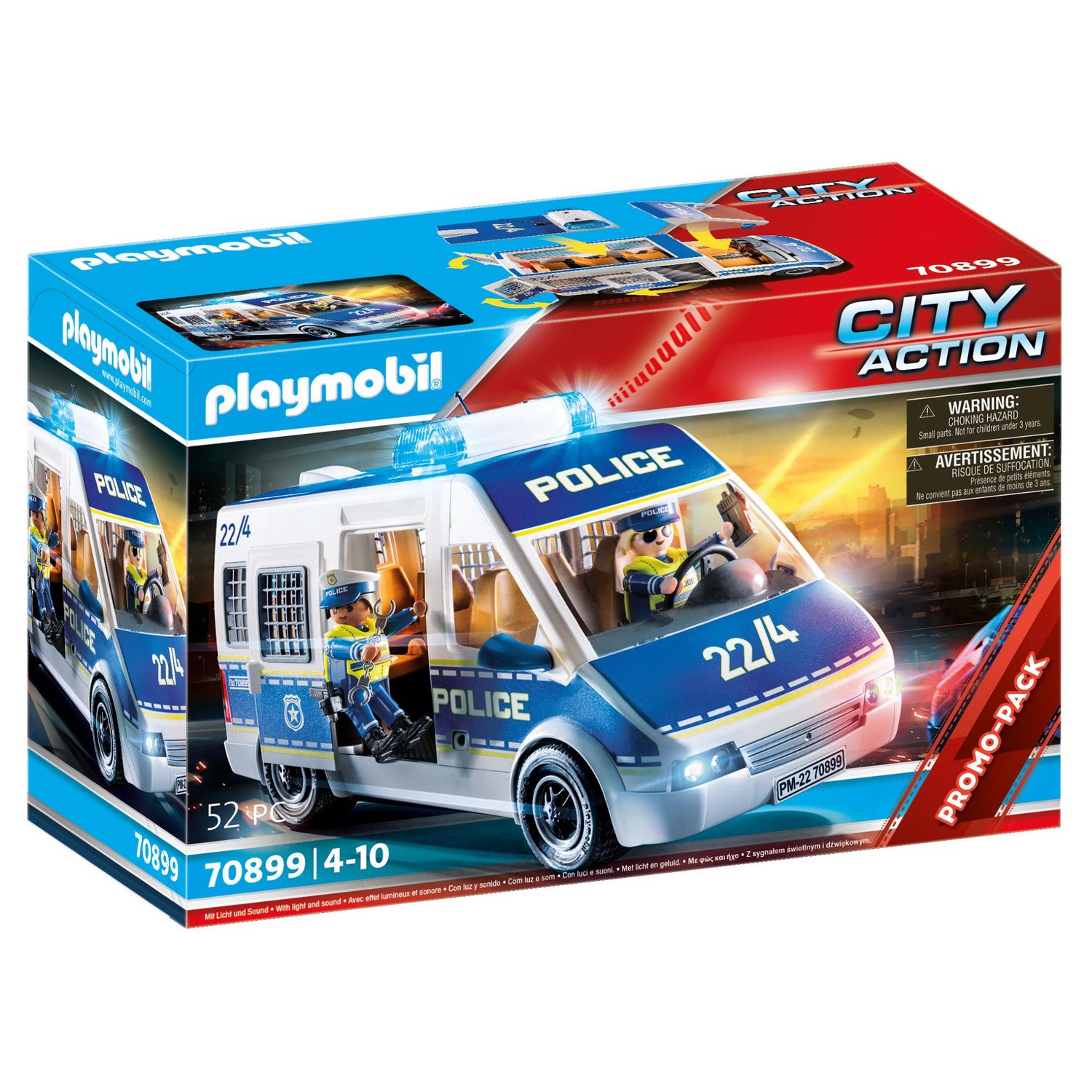 17€ sur Playmobil City Action 70899 Fourgon police - Playmobil - Achat &  prix