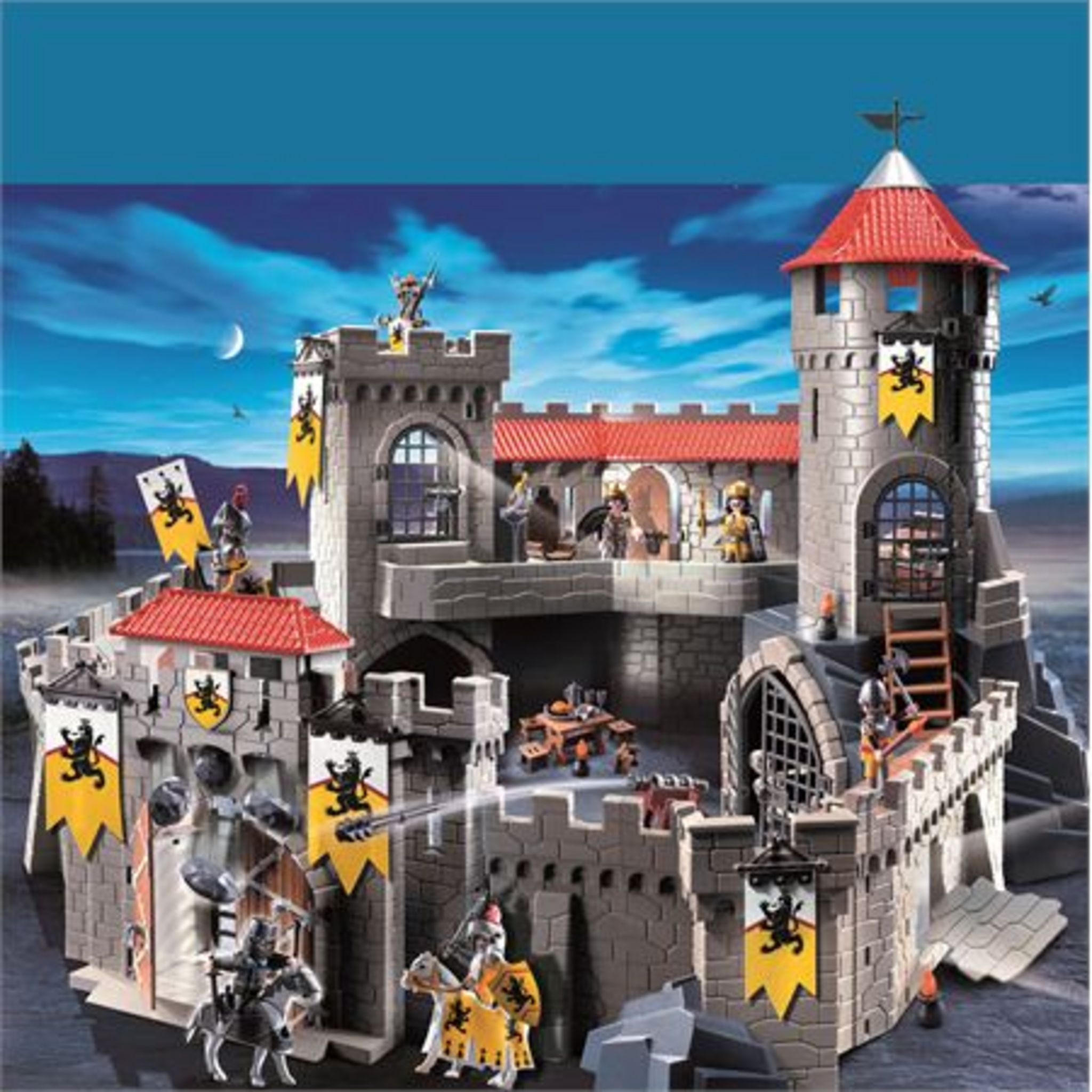 PLAYMOBIL 4865 Château Fort Chevaliers pas cher 