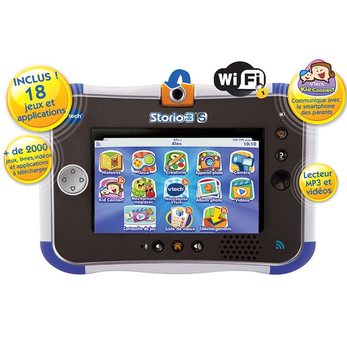 Tablette Enfant Vtech Storio 2 Rose Avec Appareil Photo Intégré - Jeux  électroniques, multimédia - Achat moins cher