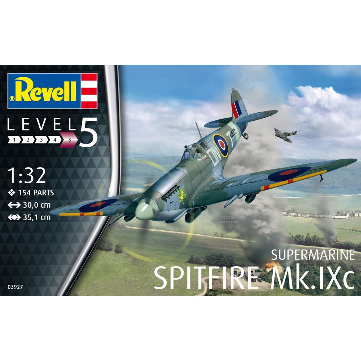 Revell Maquette avion : Supermarine Spitfire Mk.IXC