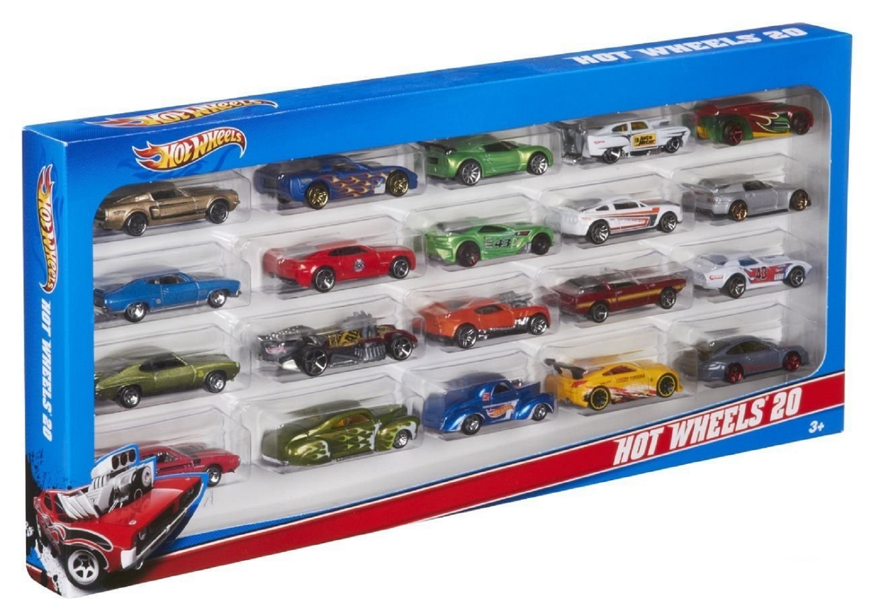 MATTEL Coffret de 5 véhicules Hot Wheels pas cher 