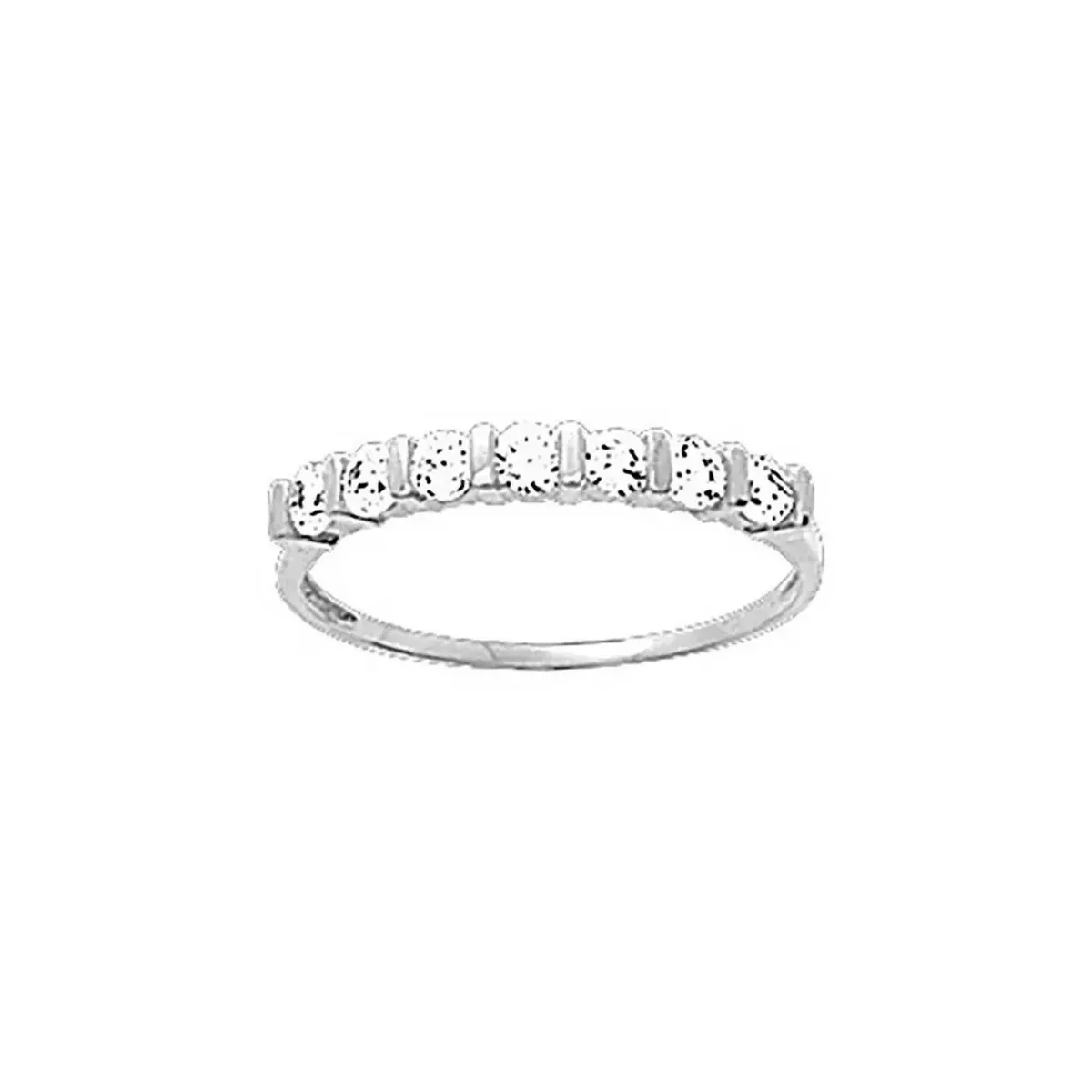 Tousmesbijoux Alliance Femme - Oxyde de zirconium - Or 18 Carats