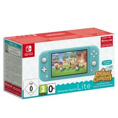 NINTENDO Console Nintendo Switch Lite Turquoise + Animal Crossing New Horizons Nintendo Switch