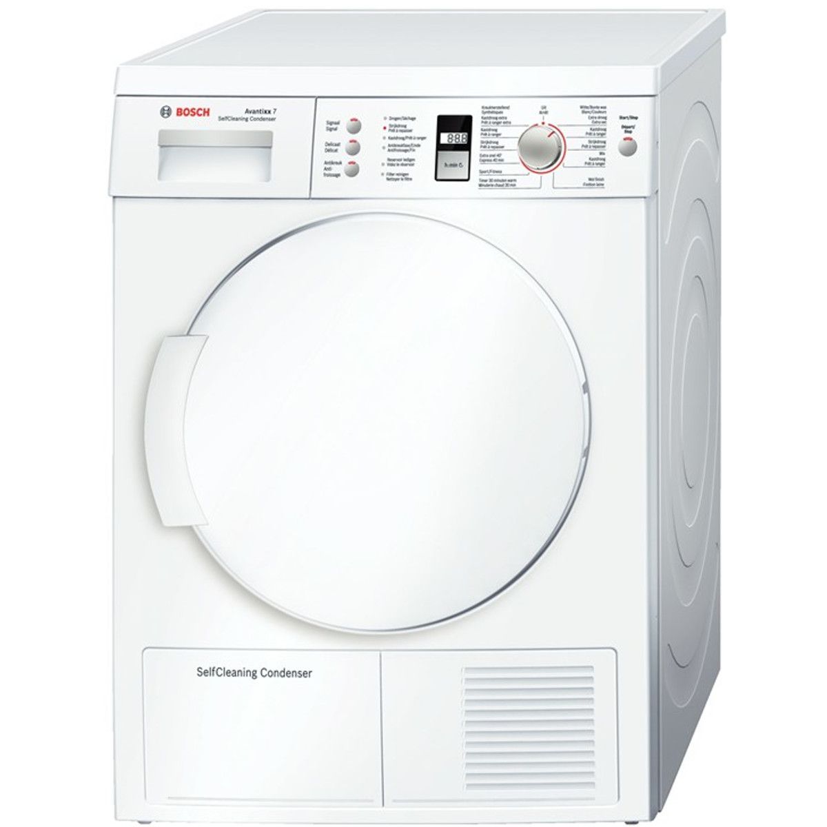 BOSCH Sèche-linge porte pleine WTW 84371FG condensation pompe à