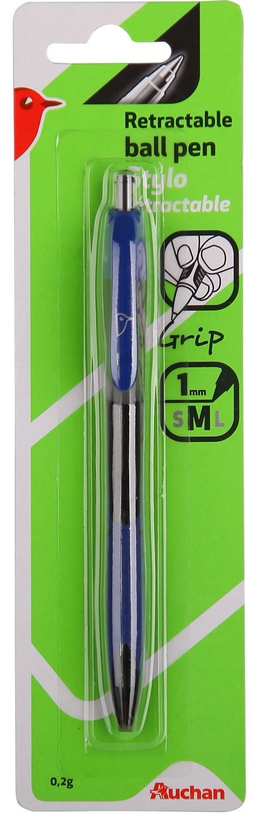 Stylo bille Pilot Acroball 1mm Bleu : Chez Rentreediscount