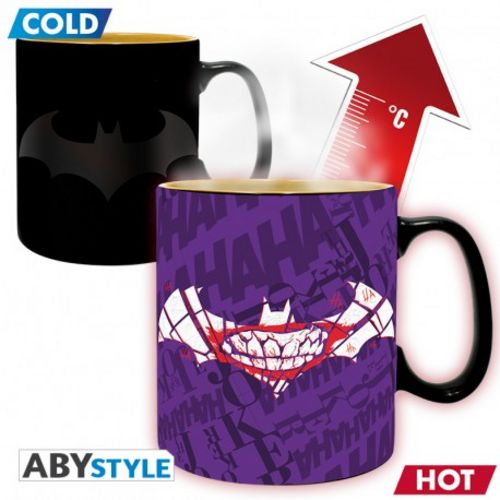 Mug Thermoréactif Batman vs Joker