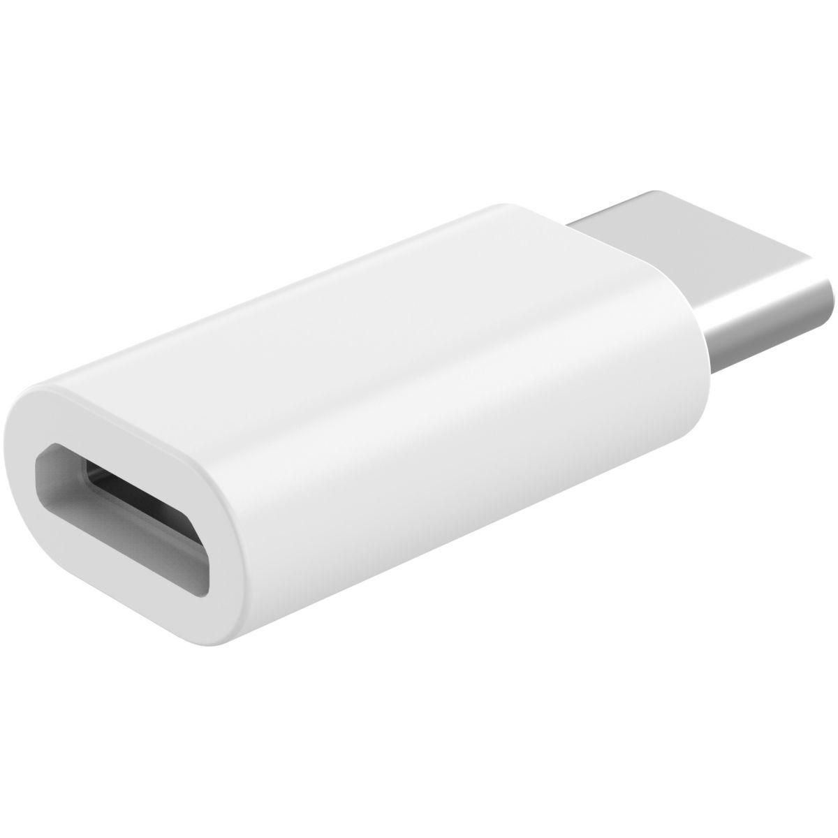 ESSENTIEL B Câble USB C USB C / USB A 1M Rose poudré pas cher 