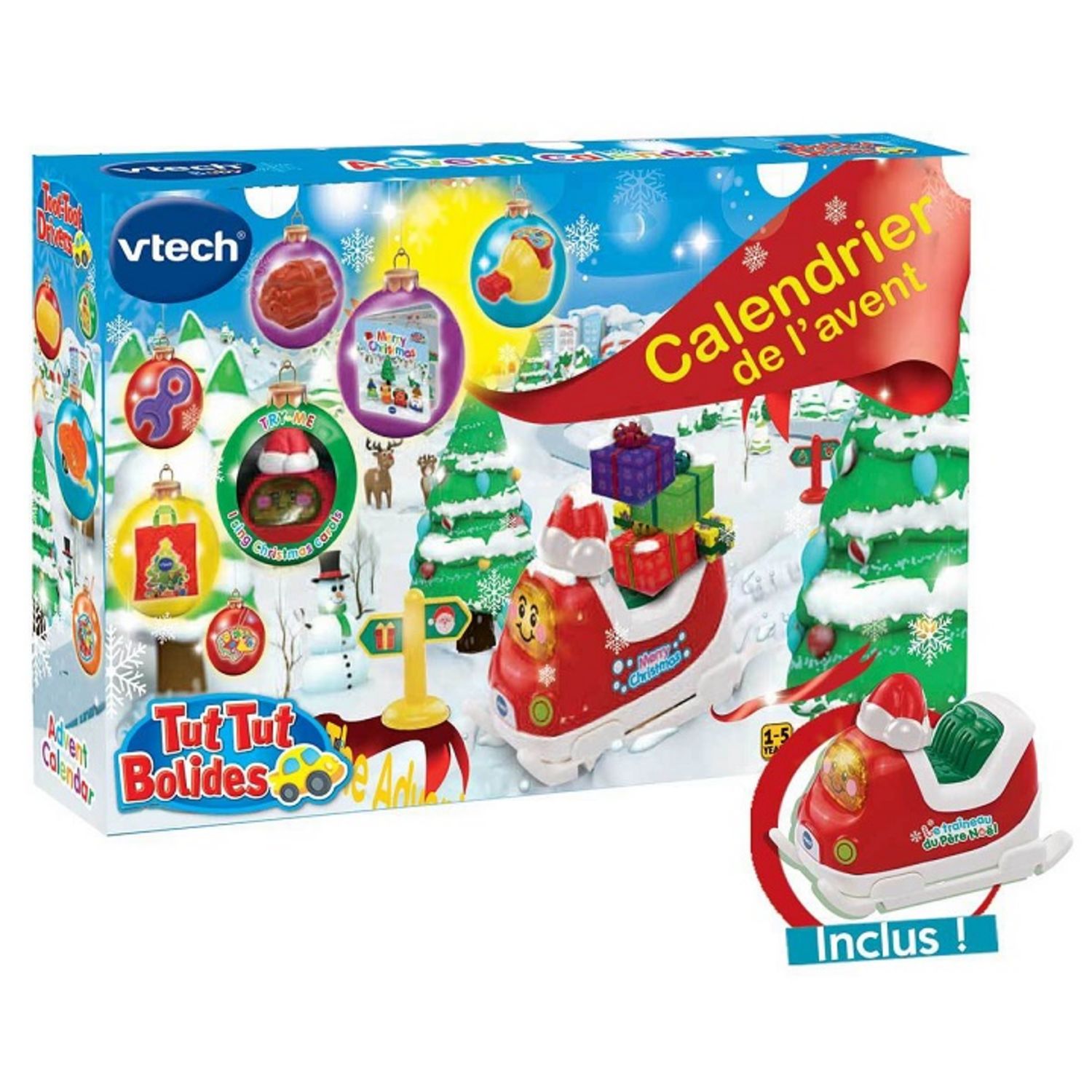 Accessoires pour calendrier de l'avent tut tut bolide - VTech