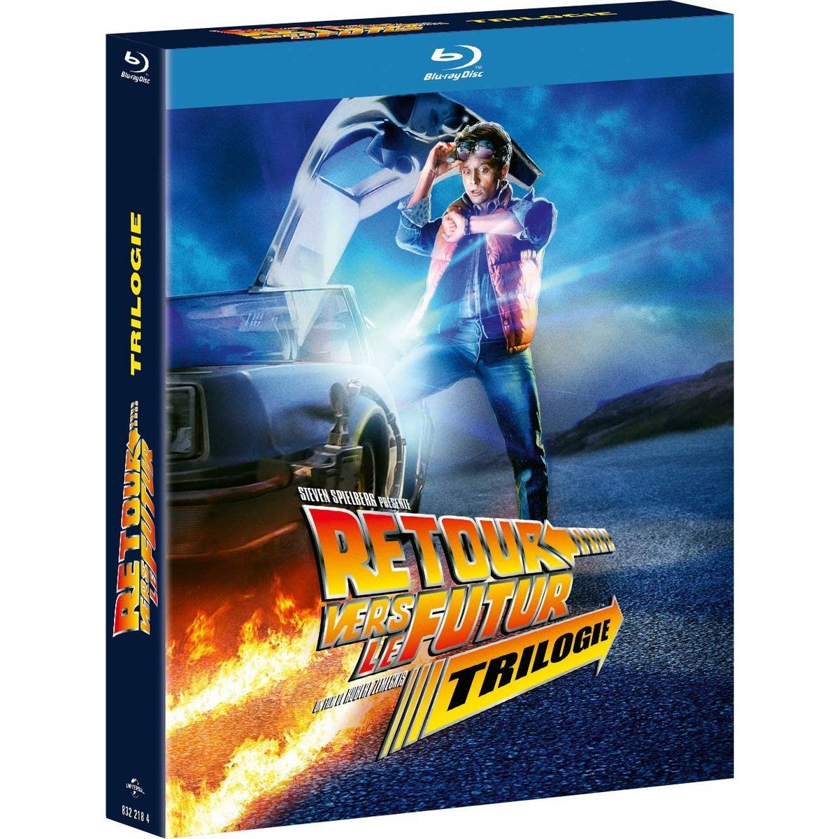 Coffret Blu-Ray Trilogie Retour vers le Futur –