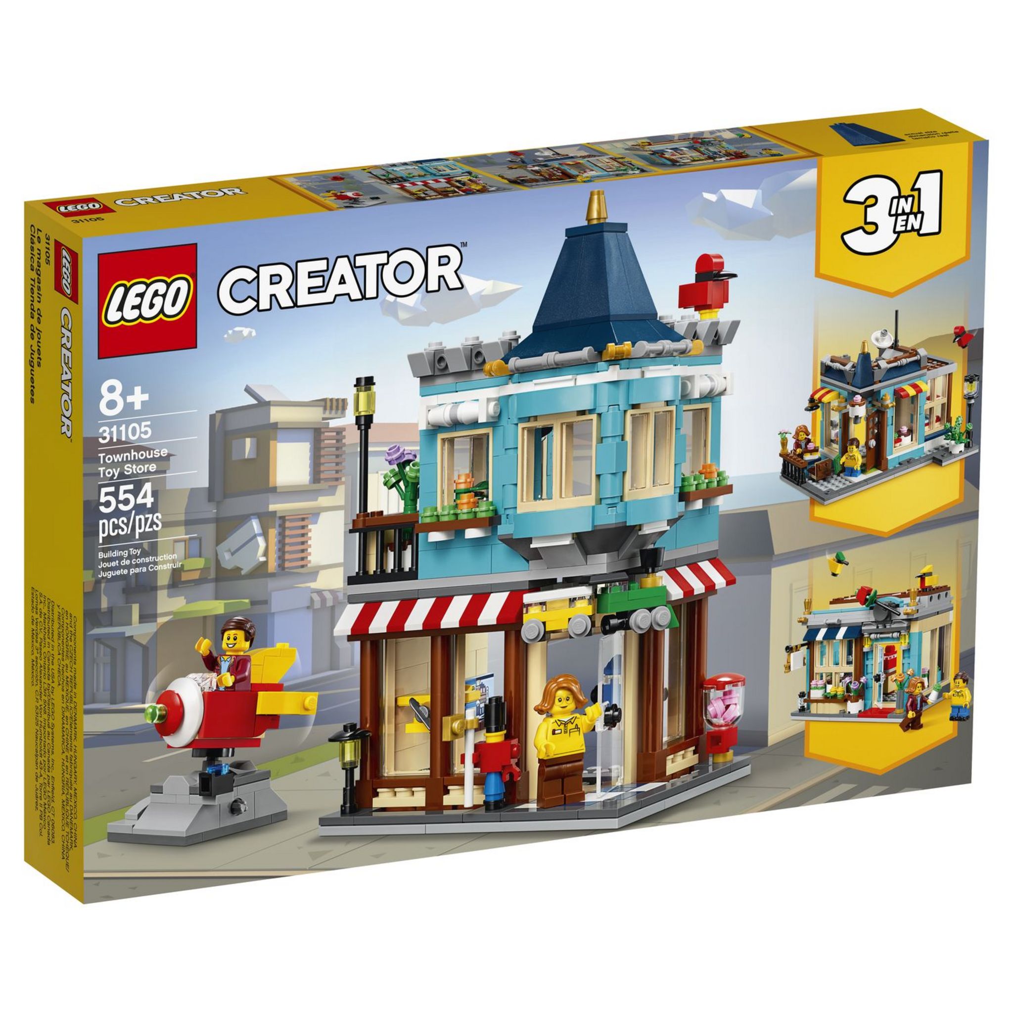 LEGO Creator 3 en 1 31129 Sa Majesté le Tigre, Jouet pour Filles