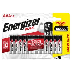 Energizer Piles LR03/AAA alcaline 1,5v x12 12 pièces