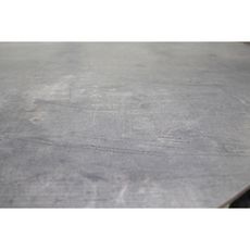 PARIS GARDEN Table de jardin ronde en aluminium 129 cm grisanthracite PILAT