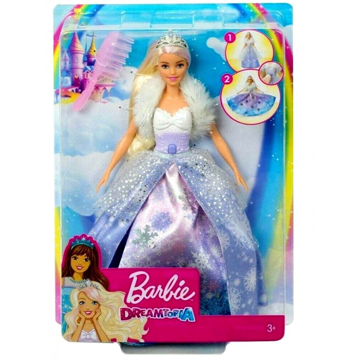 Poupée Barbie Tresses Magiques - Jeux et jouets Mattel - Avenue des Jeux