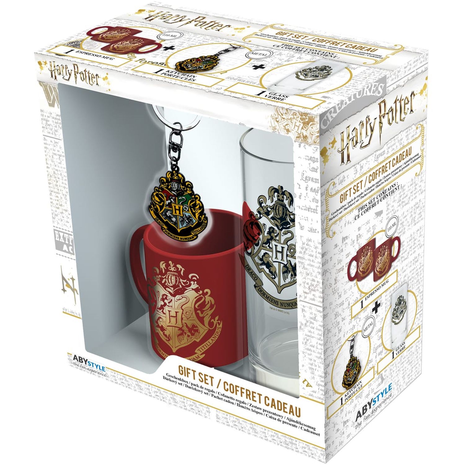 Acheter Harry Potter - Coffret cadeau : tasse, sous-verre et porte