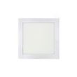 Plafonnier LED carré EDM - 23cm - 20W - 1500lm - 6400K - Blanc - 31595 -  Espace Bricolage