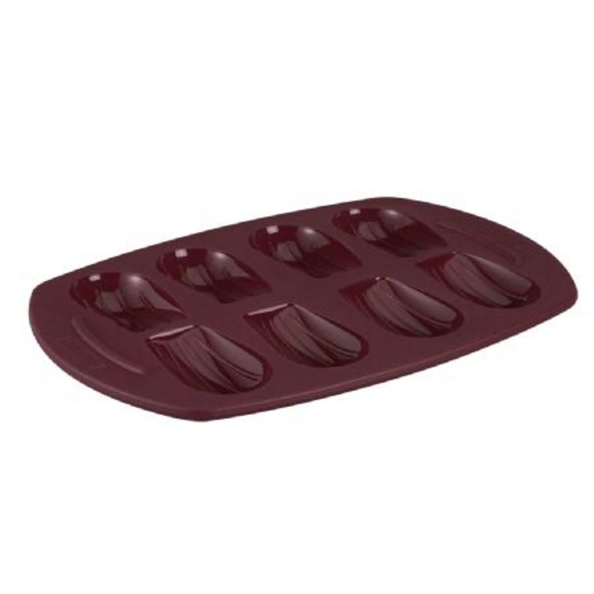Moule silicone 8 madeleines Tefal Proflex rouge