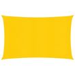 Voile d'ombrage 160 g/m^2 Jaune 2x4 m PEHD
