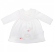 Robe bébé en coton biologique, Charlène SEVIRA KIDS. Coloris disponibles : Beige
