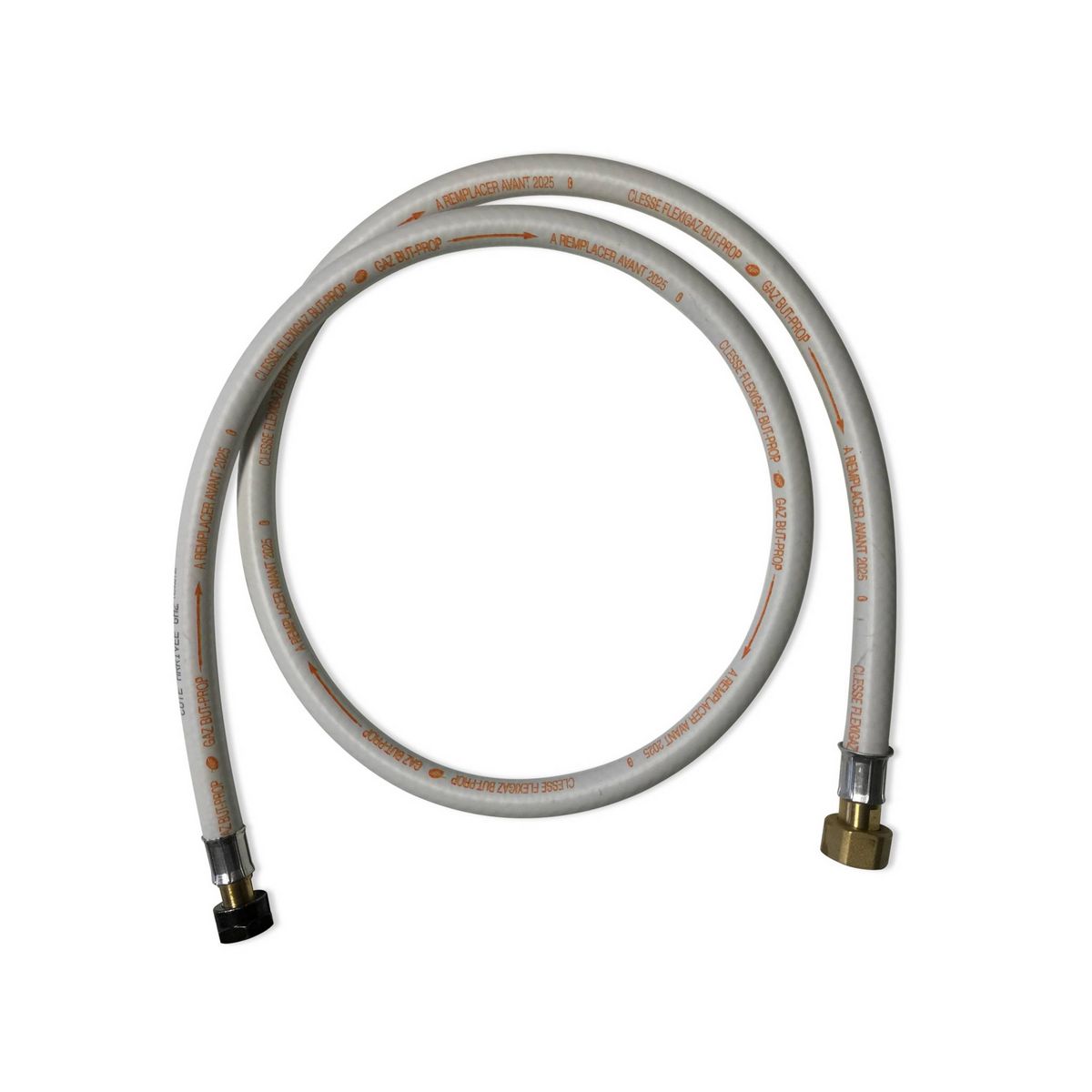 CLESSE - Tuyau Flexible gaz à raccords mécaniques FLEXIGAZ en inox pour  butane propane Long. 2m Réf P010660