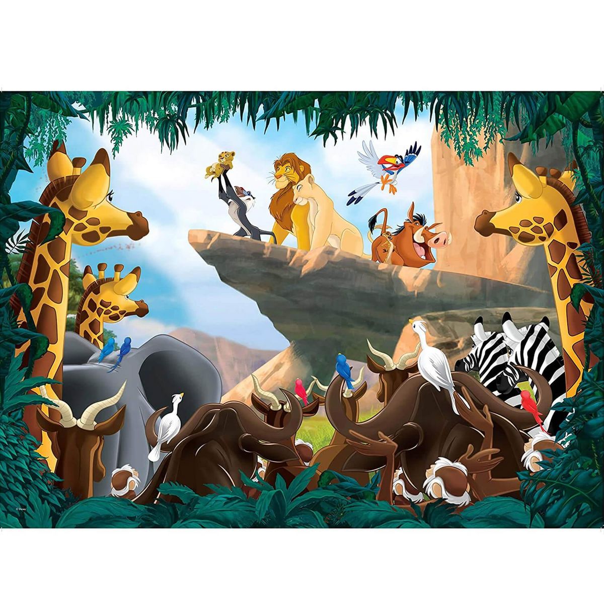 King Puzzles Puzzle 1000 pièces : Disney : Le Roi Lion pas cher 