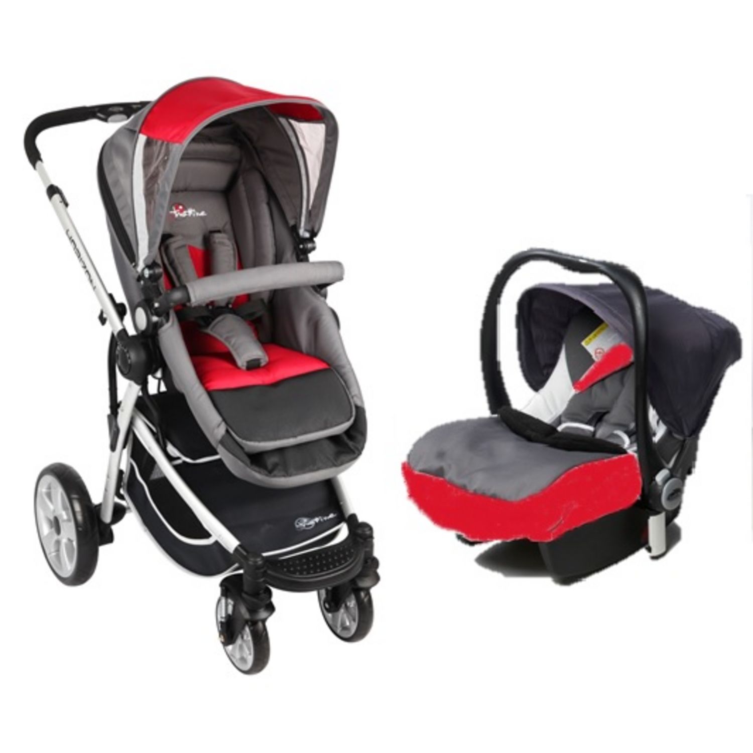 TROTTINE Poussette combin duo 3 en 1 Horizon pas cher Auchan