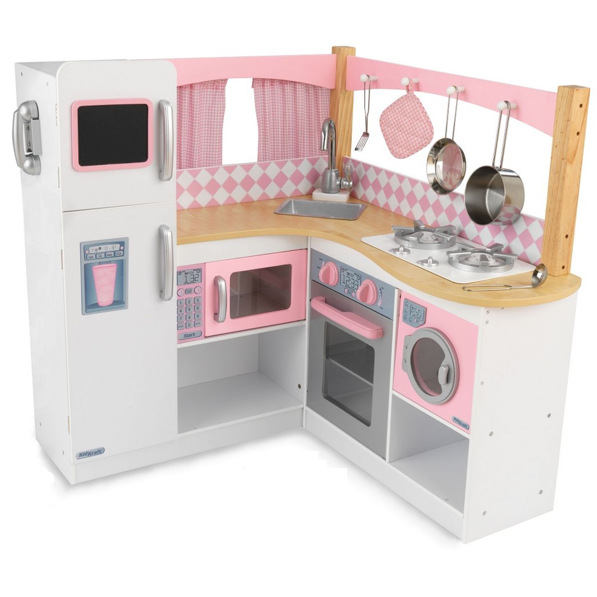 Kidkraft Cuisine Enfant Grand Gourmet En Bois Pas Cher A Prix Auchan