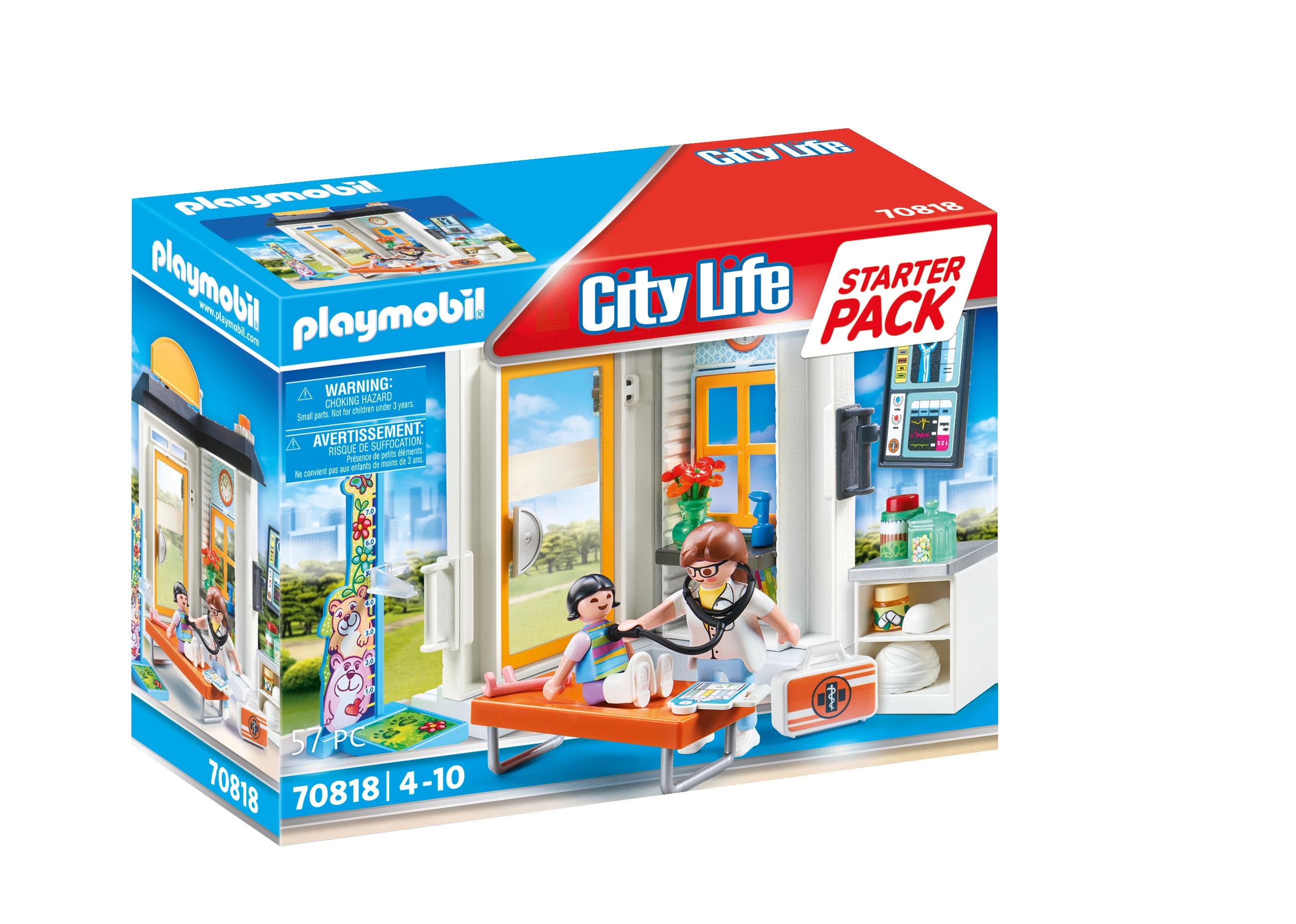 Playmobil City Life - Chambre d'hôpital pour enfants - 70192 - 47 Parties