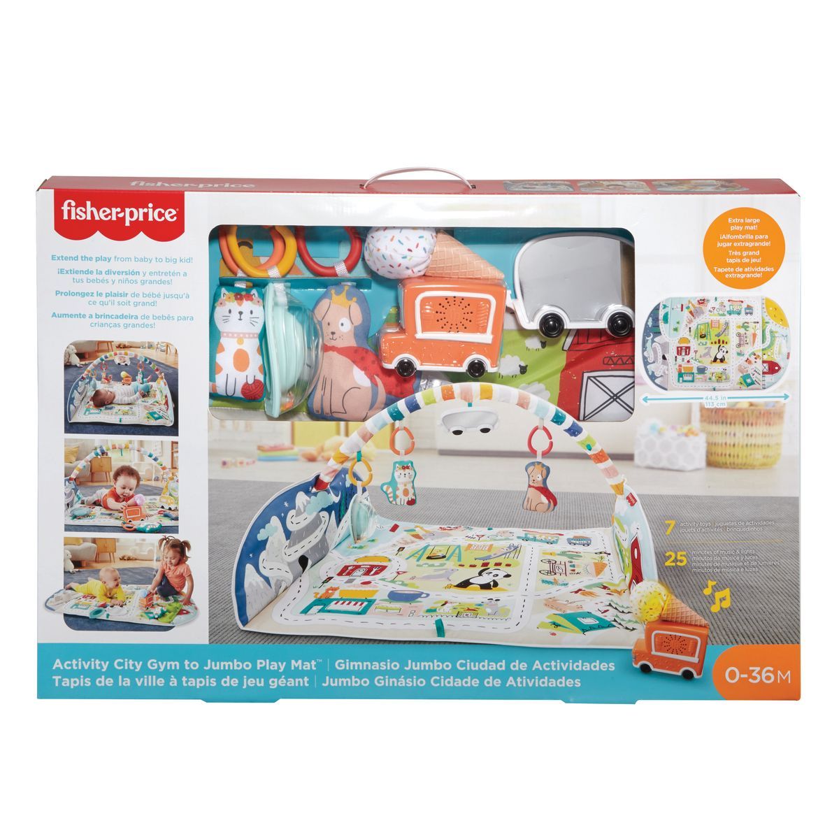 Jouet d eveil Arche d eveil Portique bébé musical - Fisher Price