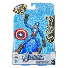 HASBRO Figurines Bend and Flex - Avengers - Captain America 