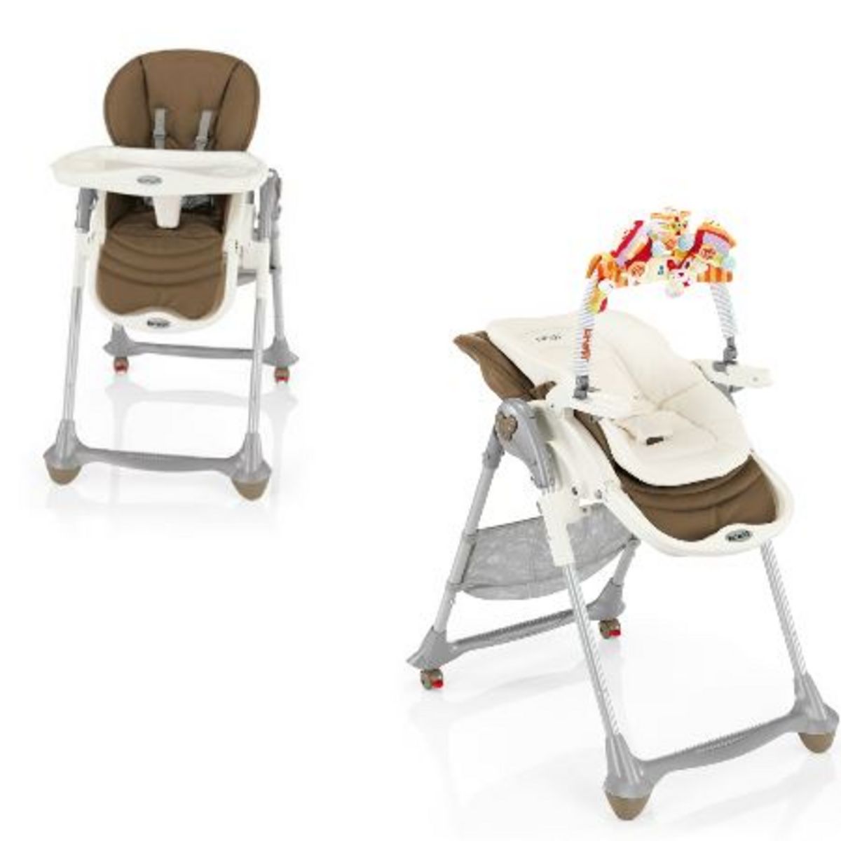 BREVI Chaise haute bébé 3 en 1 évolutive B Fun pas cher 