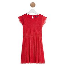 IN EXTENSO Robe tulle fille (Rouge )