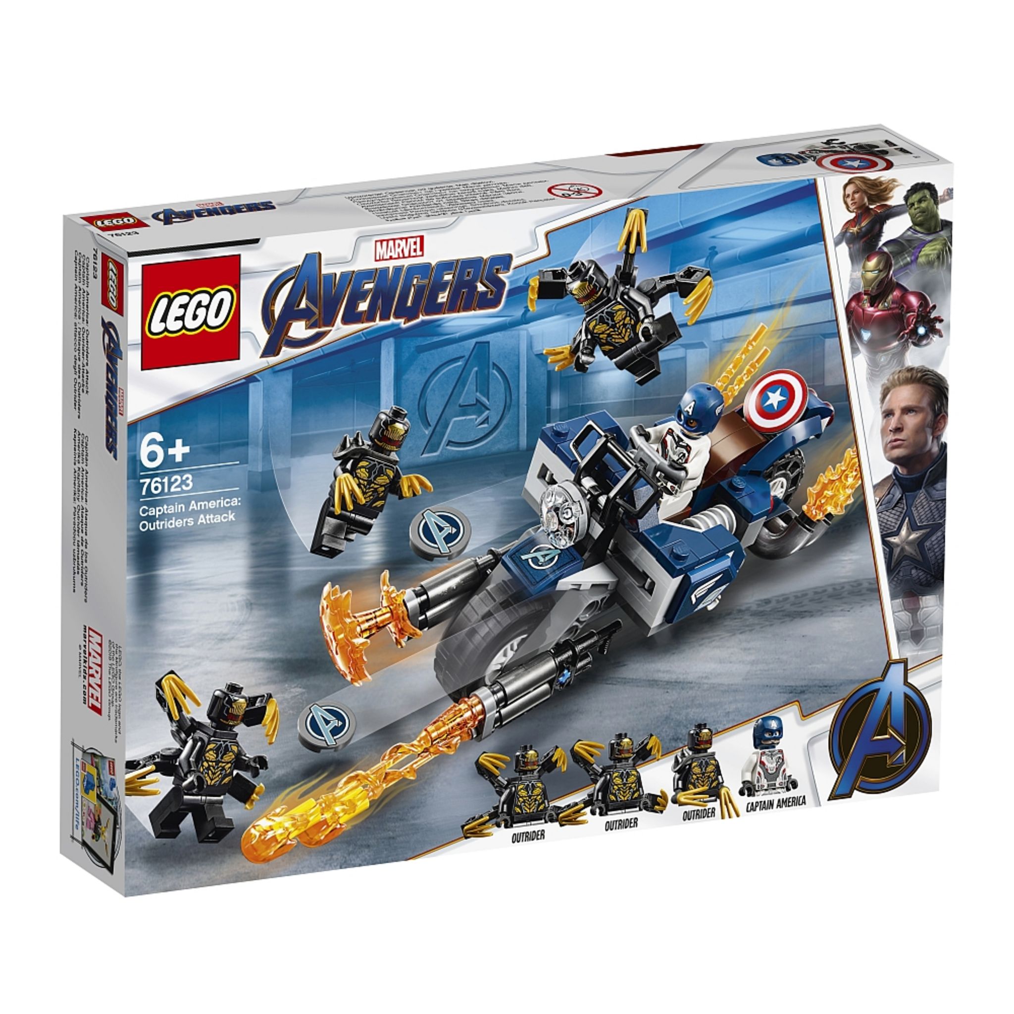 LEGO® Marvel 76262 Le Bouclier de Captain America, Maquette