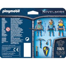 PLAYMOBIL 70671 - Novelmore - 3 chevaliers Novelmore 