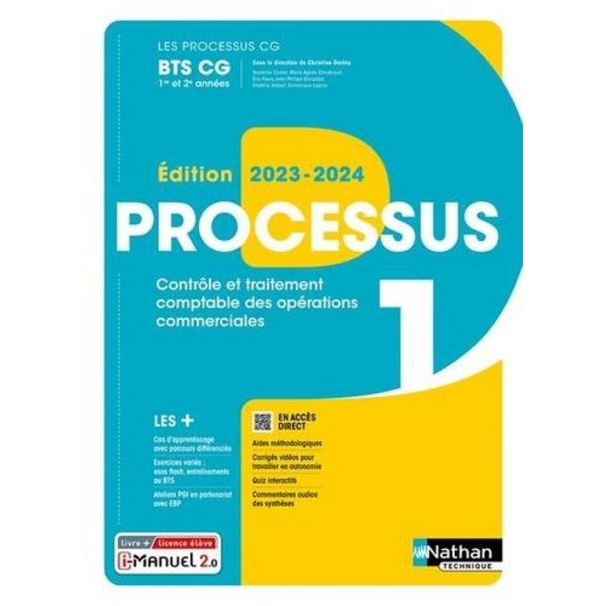 BTS CG 1RE ET 2E ANNEES PROCESSUS 1. EDITION 20232024, Darlay