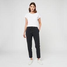 IN EXTENSO Pantalon de jogging noir femme pas cher 