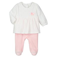 In Extenso Pyjama Faux 2 En 1 Bebe Fille Pas Cher A Prix Auchan