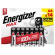 Energizer Max Piles AA x14