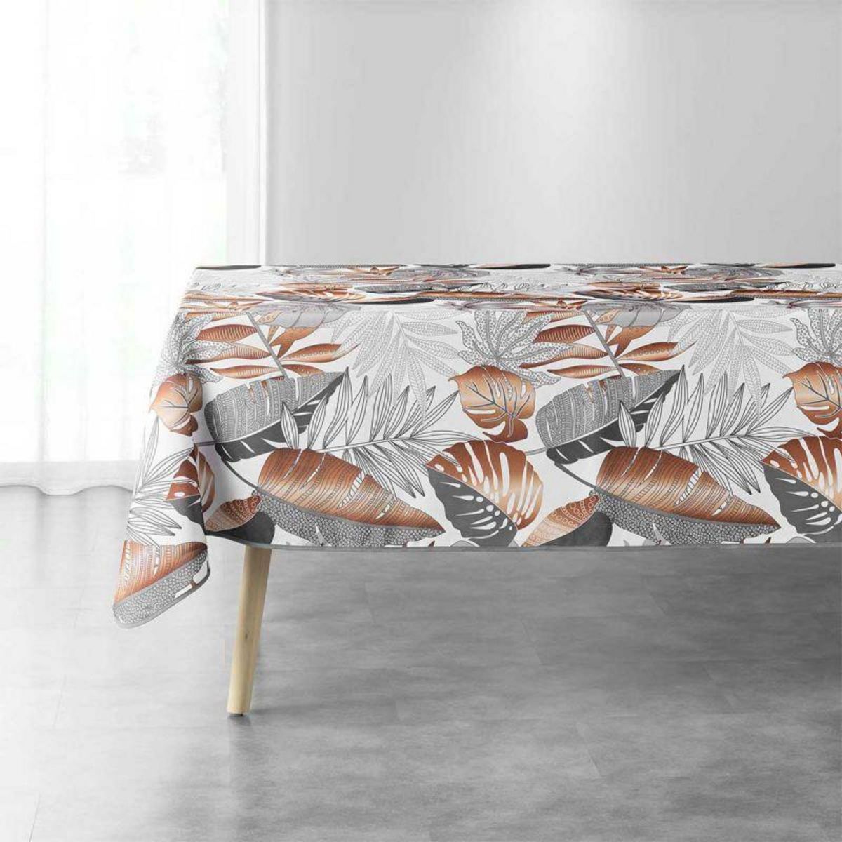 Paris Prix Nappe Imprimée  Alianor  150x240cm Blanc