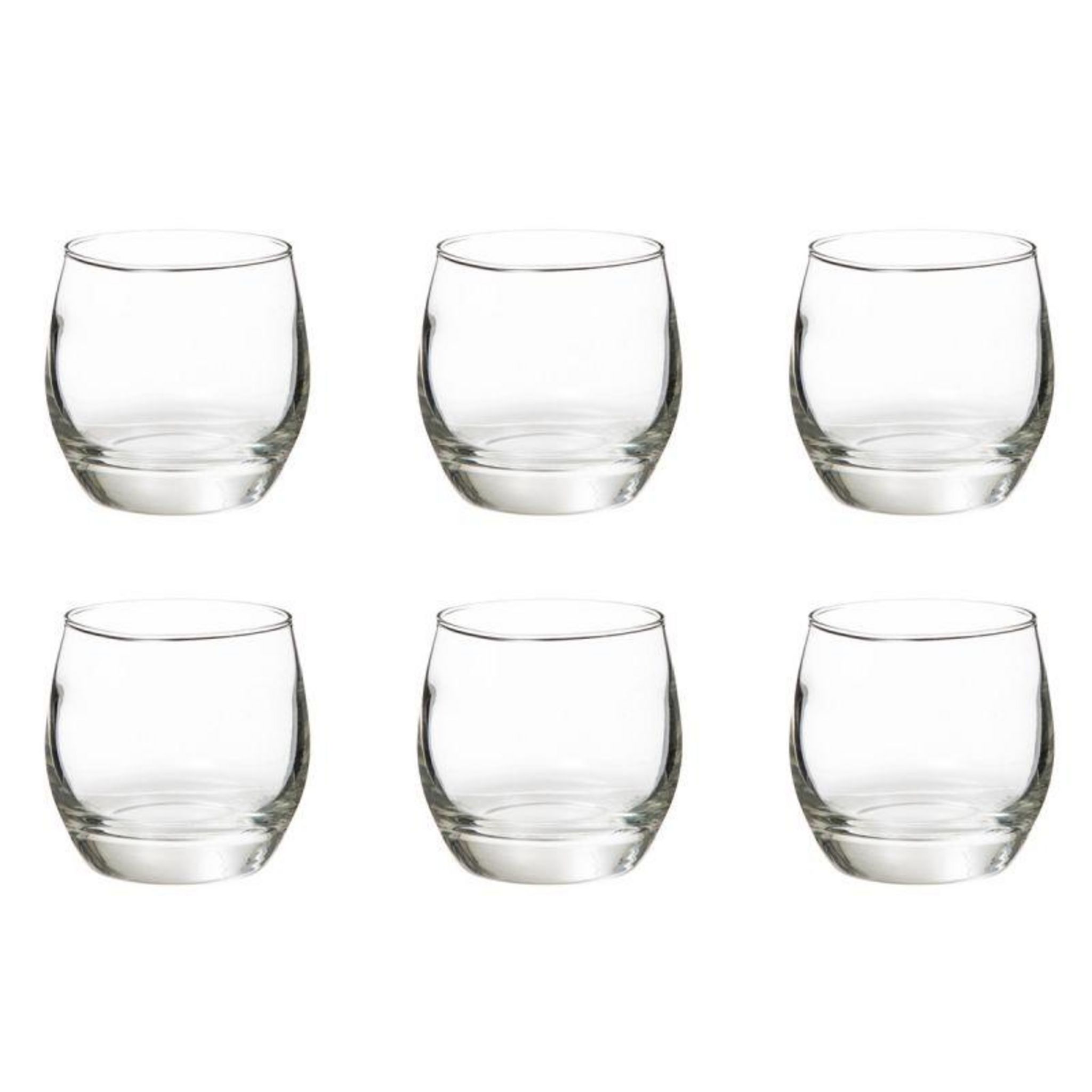 Lot de 6 Verrines en Verre Amira 15cl Transparent pas cher 