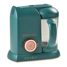 BEABA Cuiseur-vapeur-mixeur Babycook un bol édition limitée Pin Green