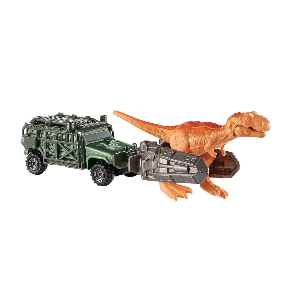 MATTEL Camion de capture Dinosaure - Tyrano Hauler - Jurassic Wordl pas  cher 