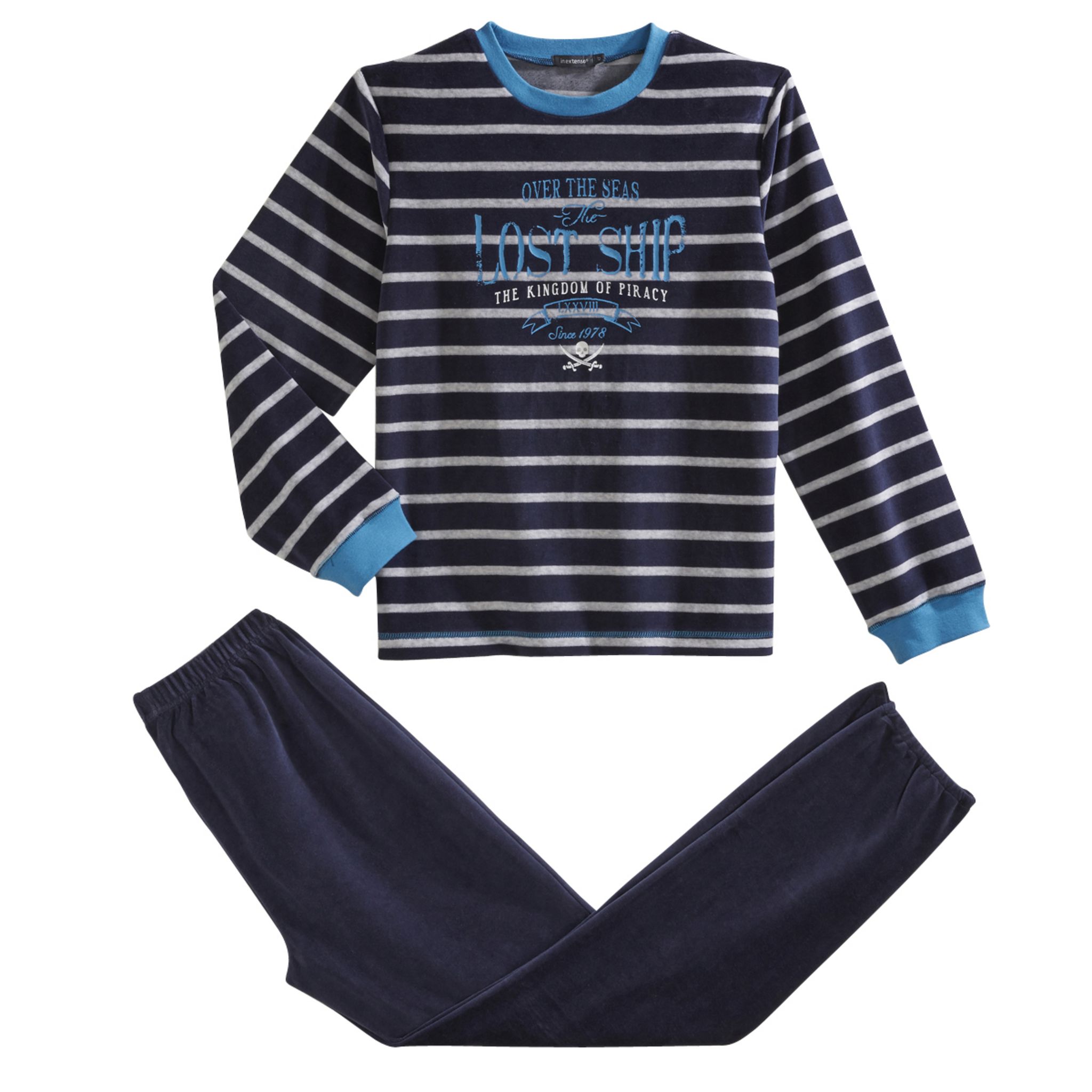 Pyjama velours garçon 5 ans