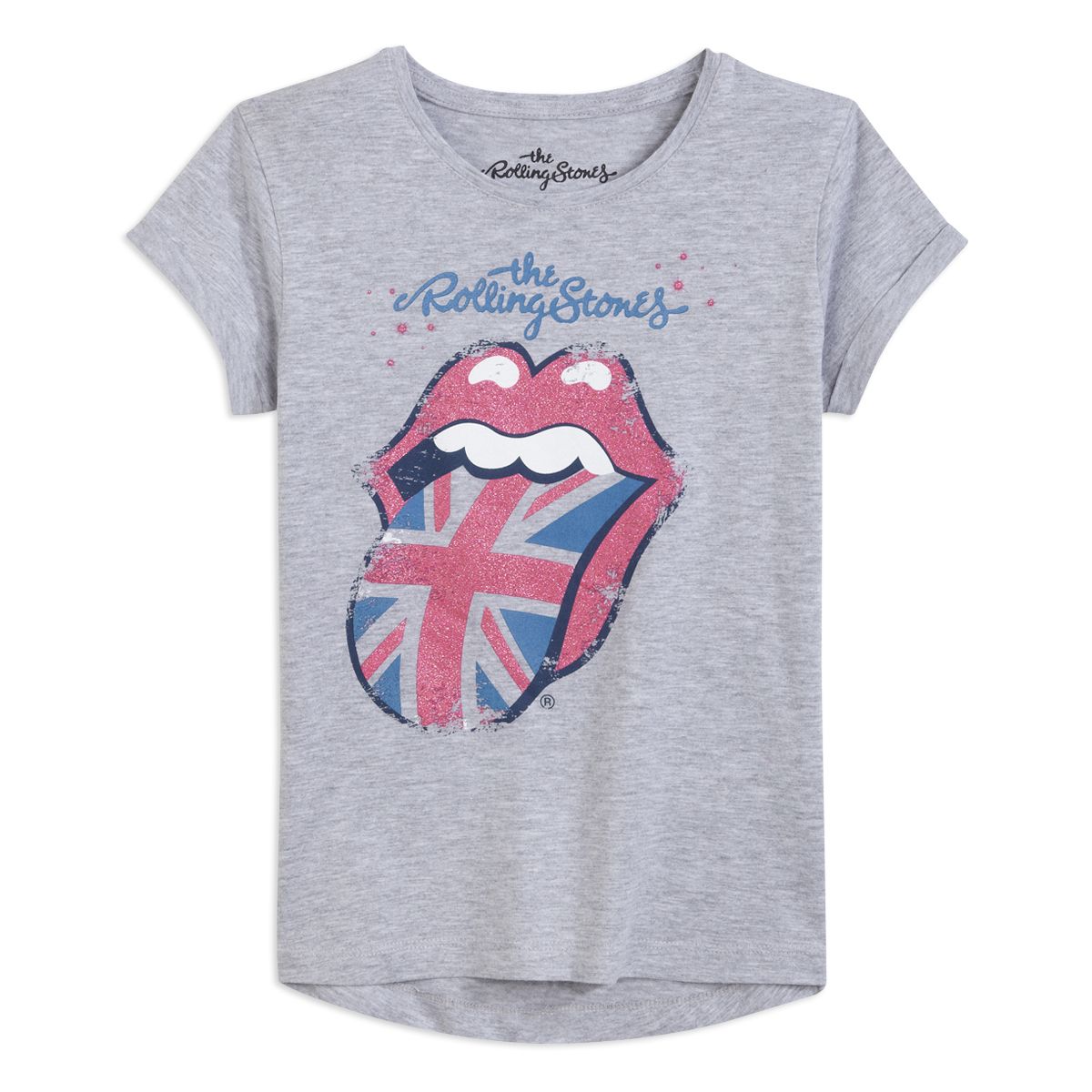 ROLLING STONES Tee shirt manches courtes fille pas cher Auchan.fr