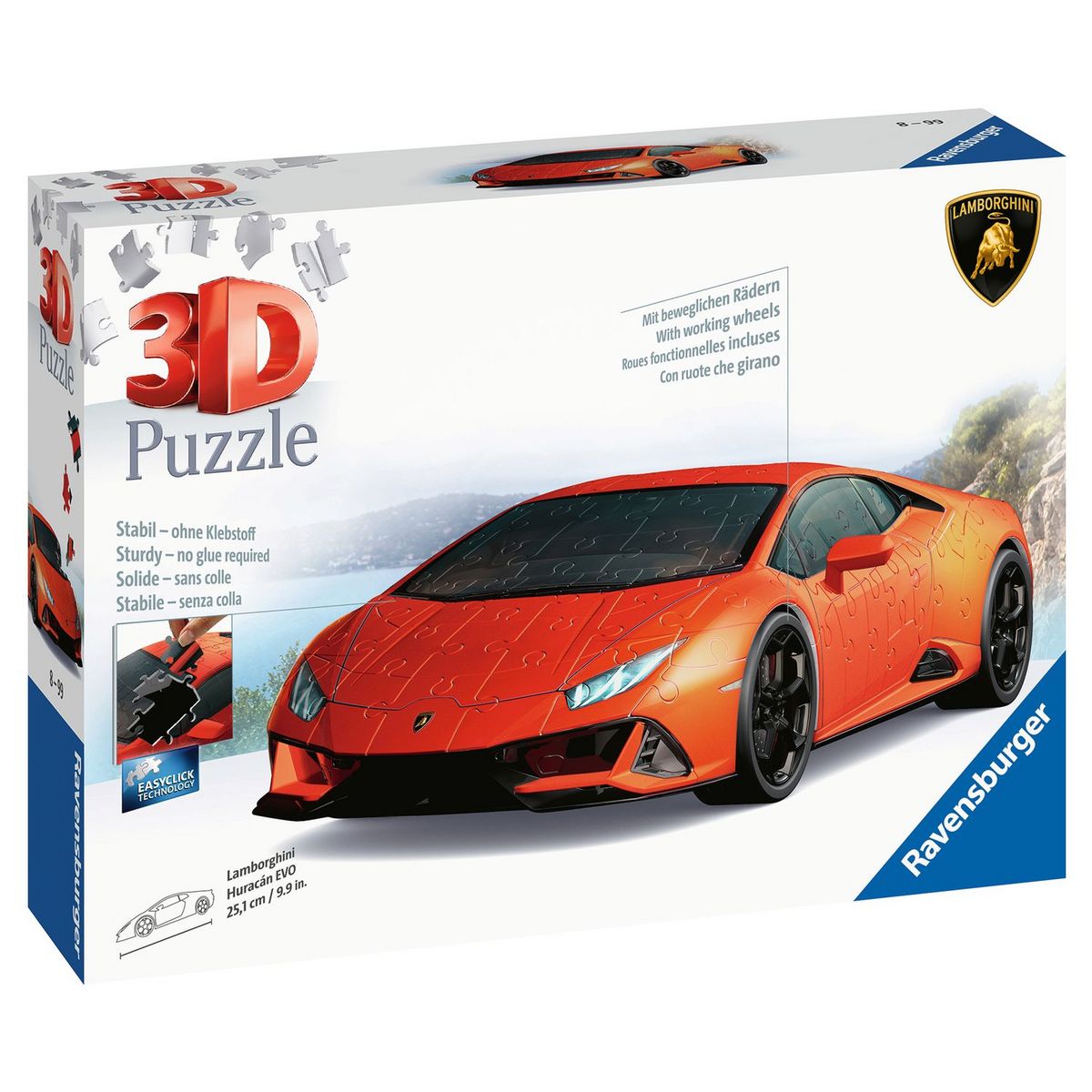 RAVENSBURGER Puzzle 3D 108 pièces Lamborghini Huracan Evo pas cher 