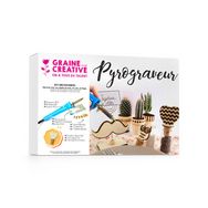 GRAINE CREATIVE Kit pyrogravure