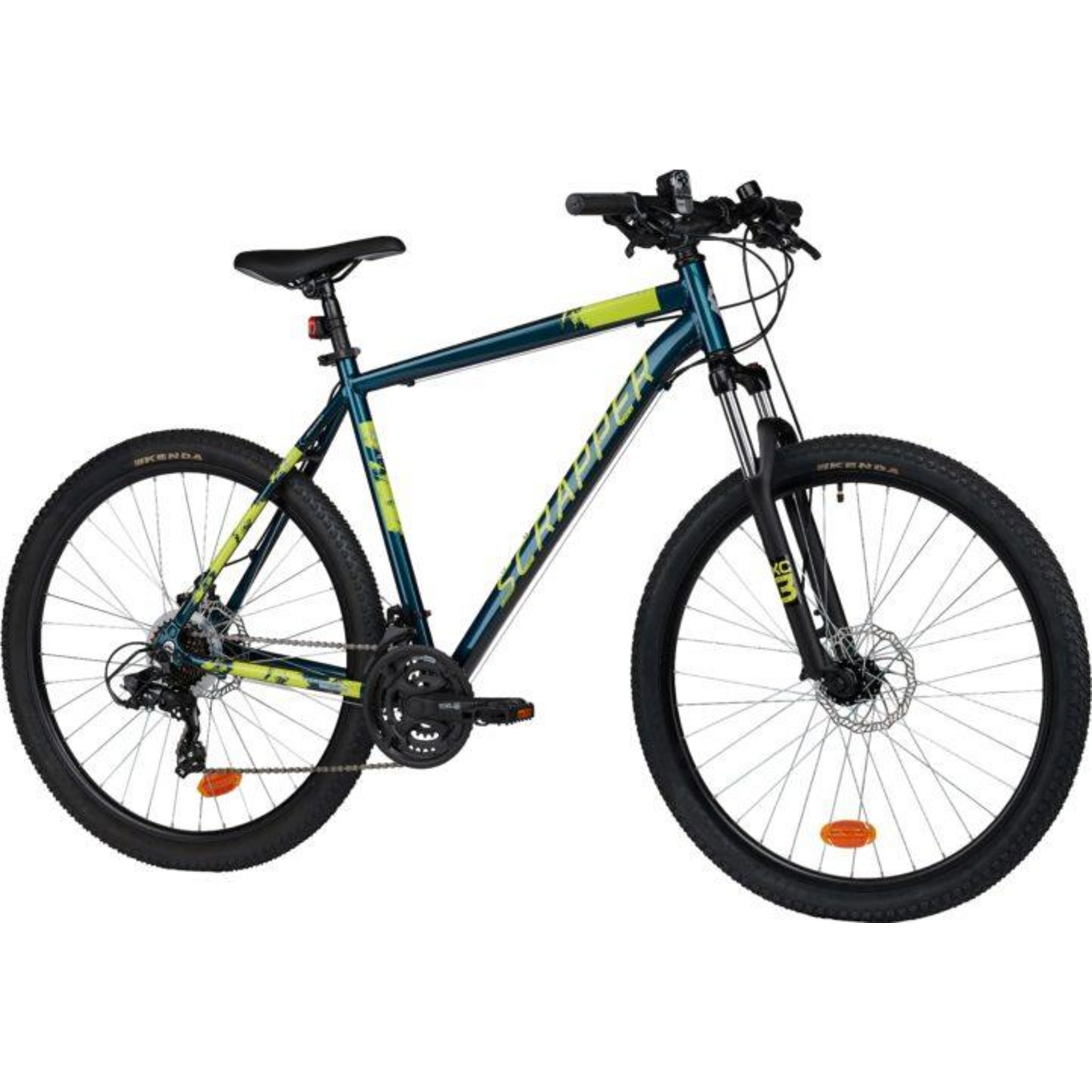 SCRAPPER VELO VTT 27 5 Rigide Homme Alu Scrapper XC 3.1 LTD Double Freins a Disque 21 vitesses Fourche telescopique Equipe Shimano pas cher Auchan