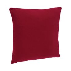ATMOSPHERA Coussin déhoussable - 38 x 38 cm - Rouge