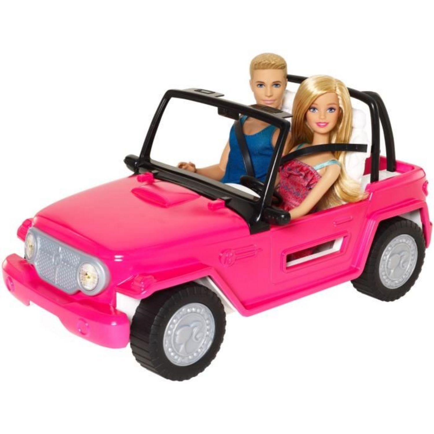 Barbie et sa voiture 4x4 online