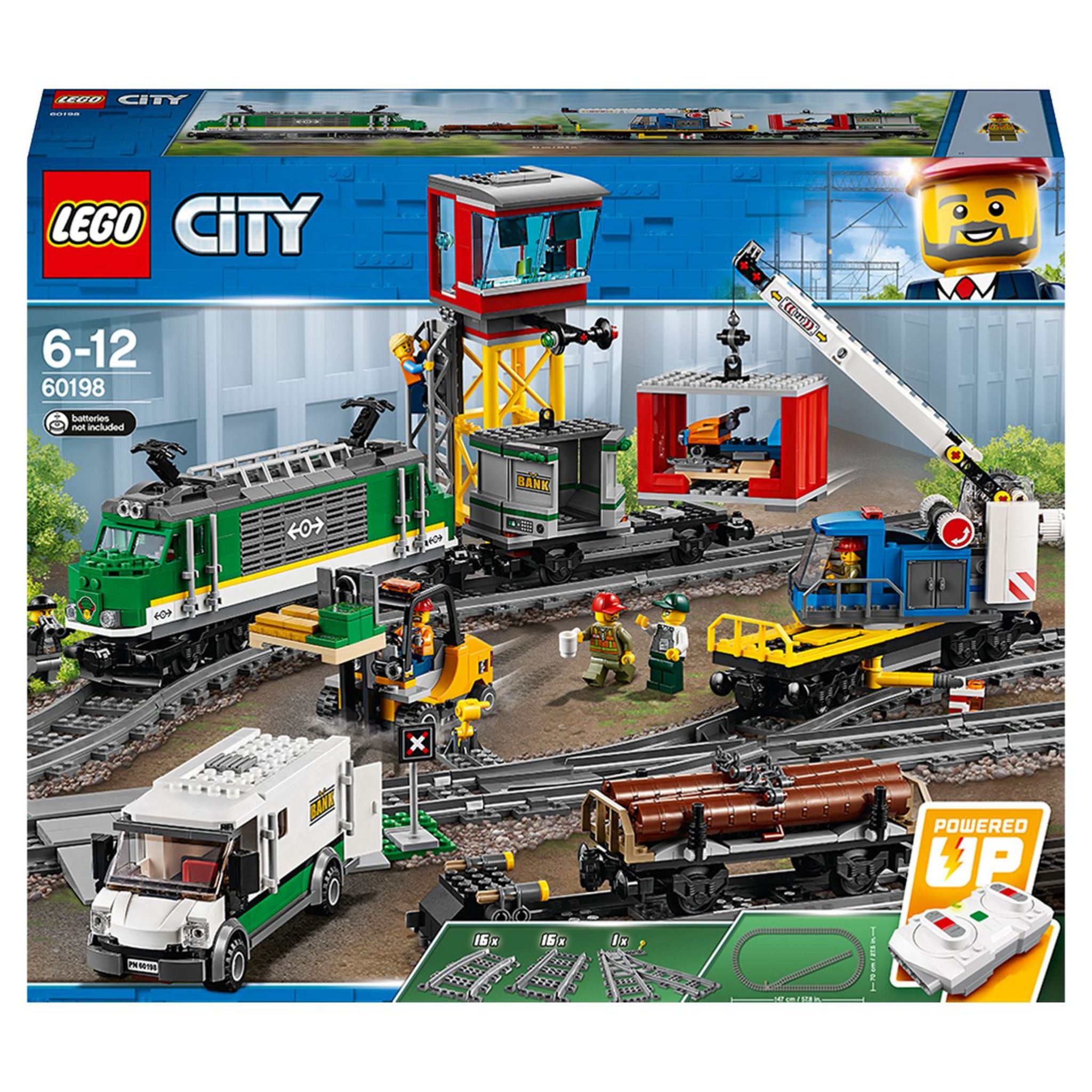 LEGO City 60238 pas cher, Les aiguillages