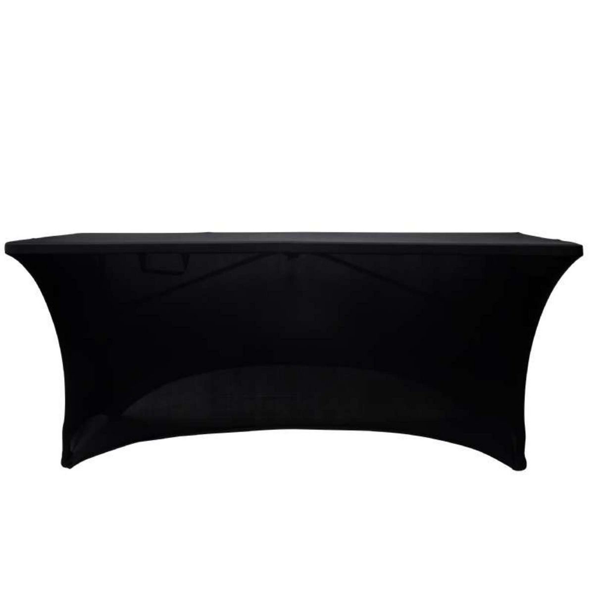  Housse nappe pour table pliante 180cm Werkapro Noire